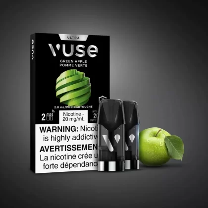 Green Apple E-Liquid Vuse Ultra Pods