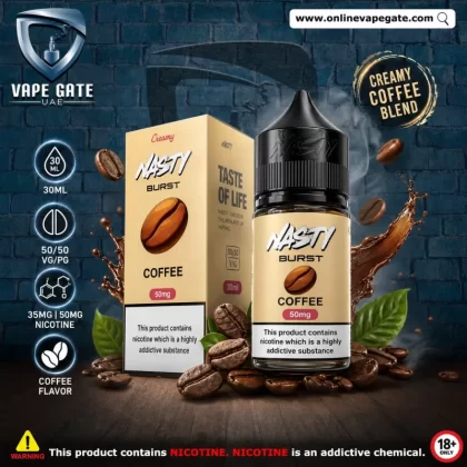 Coffee - Nasty Burst 30ml - 35 mg