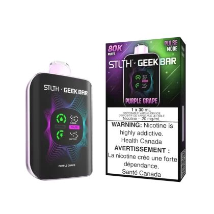 STLTH x GEEK BAR - Purple Grape - 20 mg/mL (wholeseller) - Excise ON, 20 mg/mL (wholeseller) - Excise AB