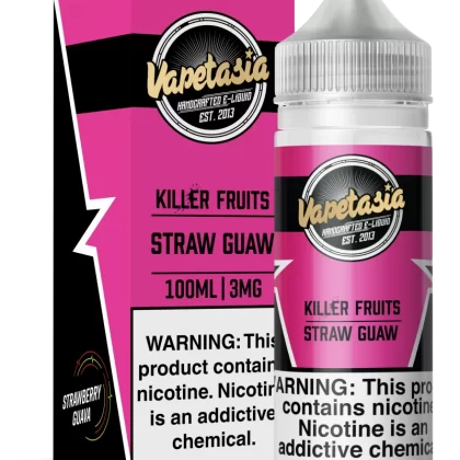 Vapetasia - Killer Fruits Straw Guaw - 100ML E-Liquid - 3MG