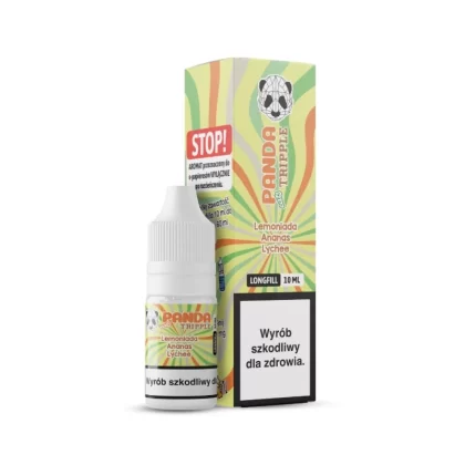 Longfill Aromat Panda Tripple 10/10ml Lemoniada Ananas Lychee