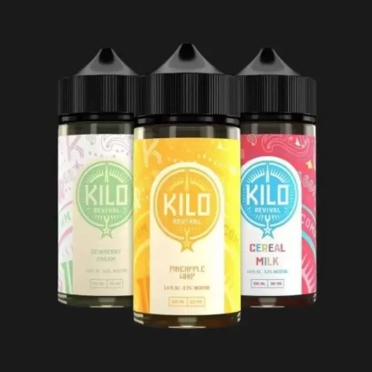 KILO E-LIQUIDS 100ML - Pineapple Whip / 6 MG
