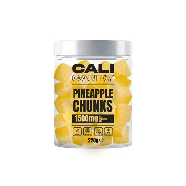 CALI CANDY MAX 1500mg Full Spectrum CBD Vegan Sweets - Strawberry & Cream - Image 3