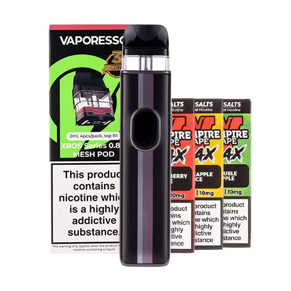 Vaporesso XROS 5 Pod Kit Bundle - Blue Silk / 0.4ohm - Image 2