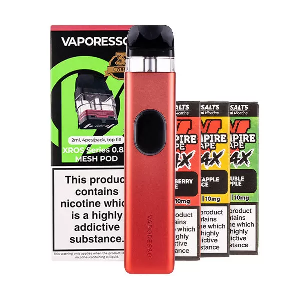 Vaporesso XROS 5 Pod Kit Bundle - Blue Silk / 0.4ohm - Image 3