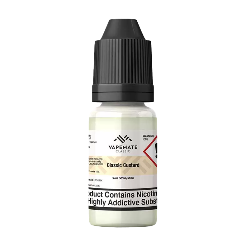 Vapemate Classic Classic Custard 10ml - 6mg - Vape Product