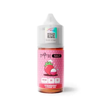 Strawberry Lychee Ice Salt E-Liquid – Kumiho Thoth Salt – 30ml