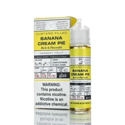 BSX Vapor E-Liquid - Banana Cream Pie - 60ml - 6mg