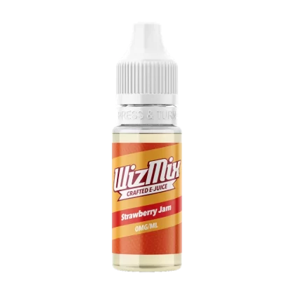 WizMix Strawberry Jam - 10ml - 0mg - Vape Product