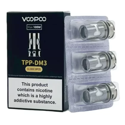 Voopoo TPP DM3 (0.2ohm) (80-100w) pack of 3