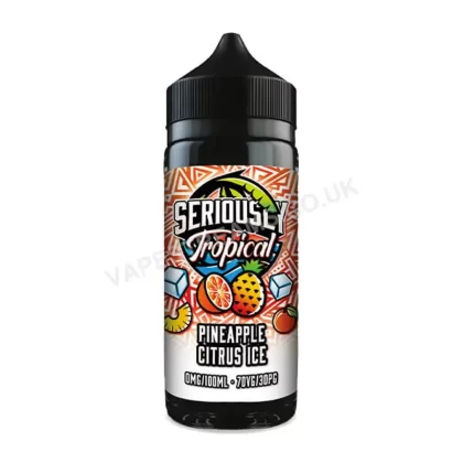 Pineapple Citrus Ice E-Liquid Shortfill by Doozy Seriously Tropical - Vapestreams Co