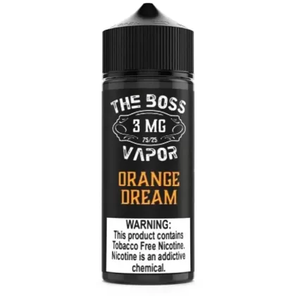 Orange Dream E-Liquid by The Boss Vapor - Size#60ml>120ml~Nicotine#3MG>6MG>12MG