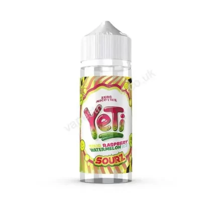 Yeti Sourz Sour Raspberry Watermelon Ice E-Liquid Shortfill - Vapestreams Co