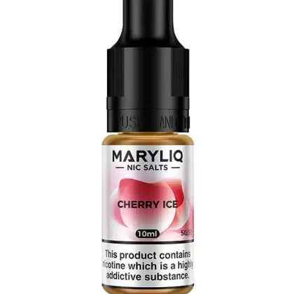 Lost Mary Maryliq Cherry Ice Nic Salt Vape Juice - Strength 10mg