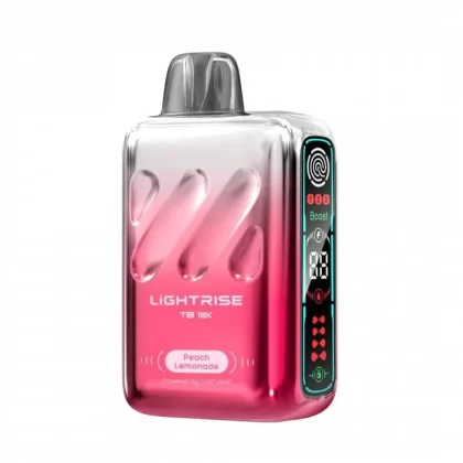 Lightrise TB 18K Disposable 18000 Puffs by Lost Vape – Peach Lemonade - Vape Store