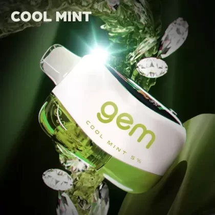 AirBar Gem Disposable Vape – Cool Mint 50mg (50000 Puffs)