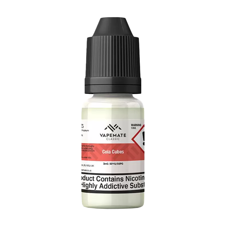 Vapemate Classic Cola Cubes 10ml - 70VG / 30PG / 0mg (Discontinued) - Vapeshop Co