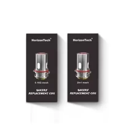HORIZONTECH SAKERZ COILS, 0.17Ω, 0.16Ω, 2 in 1 Mesh, 3 pk, Genuine Horizon Coils
