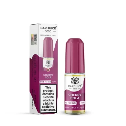 Bar Juice 5000 Cherry Cola Nic Salt - Nicotine Strength#10mg>20mg