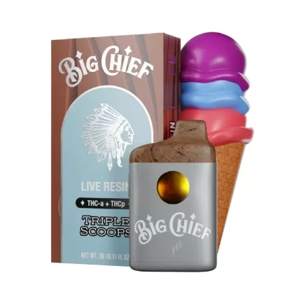 Big Chief THC-A + THC-P Vaporizer – 3000mg