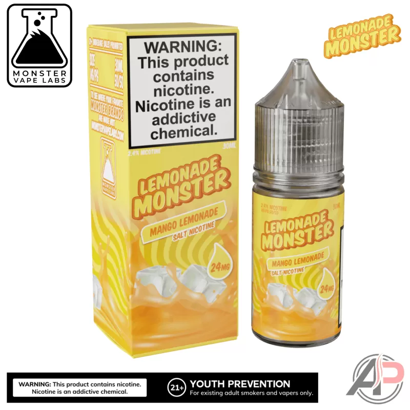 Mango Lemonade Salt Nicotine By Lemonade Monster Vape Labs 30mL