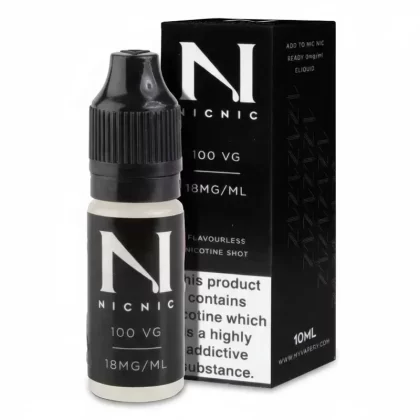 10ml Nicotine Shots By Nic Nic - Nicotine Strength#20mg (Salt)>18mg>15mg>11mg (salt)>18mg Ice~PG VG Ratio#50vg 50pg>70vg 30pg>Max Vg