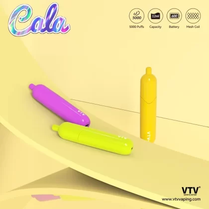 Original VTV Cala Rechargeable Disposable Vape Pen Device 5000 Puffs 600mah ( )
