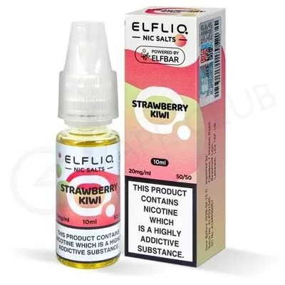 Strawberry Kiwi Nic Salt E-Liquid by Elf Bar Elfliq - Ecigpremium