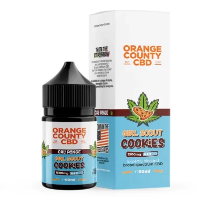 Orange County Girl Scout Cookies CBD Broad Spectrum 1500mg - Vape Product, Vape Product