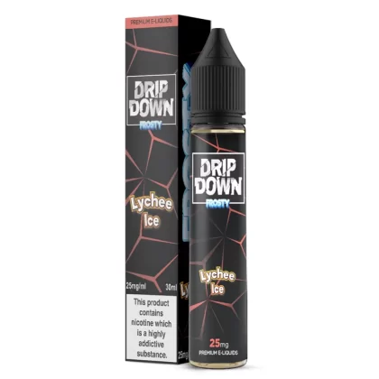 Drip Down Frosty Lychee Ice Salnic 30ml - Vapebazaar Pk