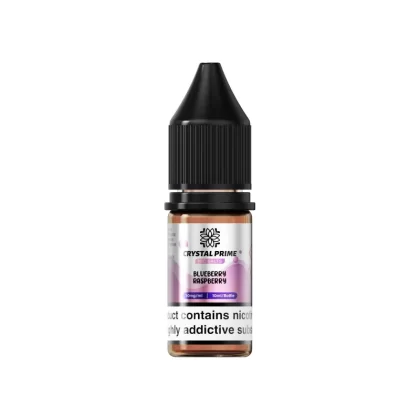 Crystal Prime Blueberry Raspberry Nic Salt Vape Juice - 10 Pack - 10mg
