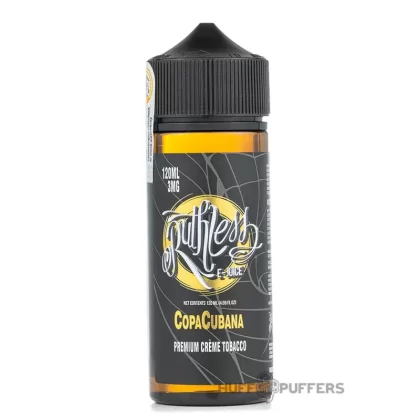 Ruthless – Copa Cubana 120mL - Nicotine Strength#3mg>6mg