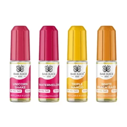 Bar Juice 5000 Nic Salt E-Liquid - Pack of 10 - Strawberry Banana / 20mg