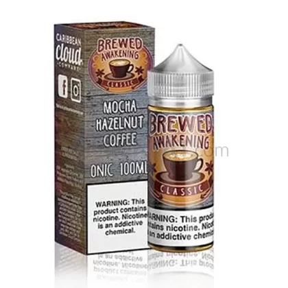 CLASSIC MOCHA HAZELNUT COFFEE BY BREWED AWAKENING – 3MG