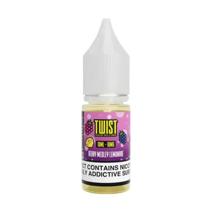 Twist Berry Medley Lemonade Saltnic vape Juice - 10 Pack - Strength 10mg