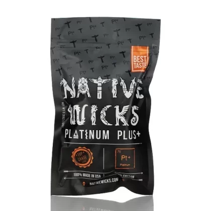 Native Wicks Platinum Plus Vape Cotton - Vapordna