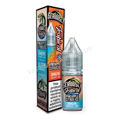 Doozy Seriously Tropical Pineapple Citrus Ice Nic Salt E-Liquid - Vapestreams Co