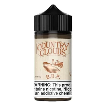 Country Clouds E-Liquid – Banana Bread Puddin’ 100ml