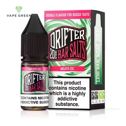 Mojito Ice Nic Salt E-Liquid by Drifter Bar Salts - Eliquidsupply