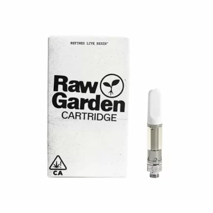 THC Vape Cartridge – Raw Garden Live Resin Carts​ 1g 91%THC - Sour Tangie - Sativa, Sunset OG - Indica