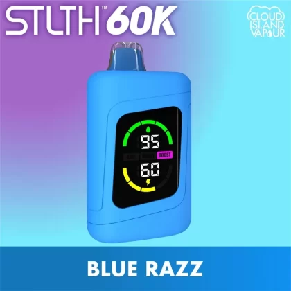 STLTH 60K Disposable Vape – Blue Razz - Strength#20mg