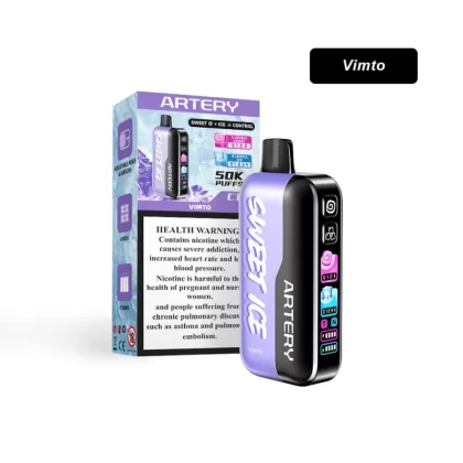Artery CL6 50K Rechargeable Disposable Vape (50,000 Puffs) - Strawberry Banana / 20 mg