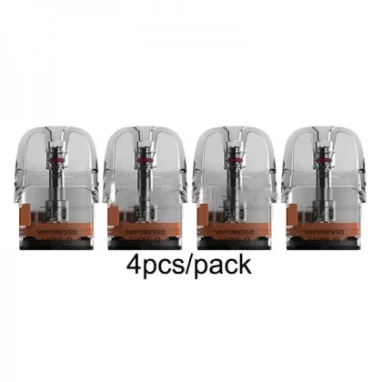 Vaporesso LUXE Q Pod Cartridge for LUXE QS / Luxe Q / Q2 / Q2 SE / Luxe Q3 Kit 3ml 4pcs/pack - Mesh 0.6ohm (3ml)