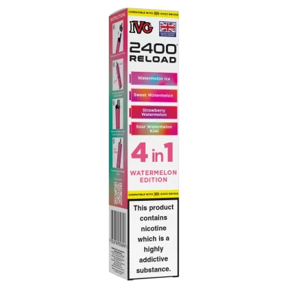 Watermelon Edition IVG 2400 Refill Pods - Ecigwizard
