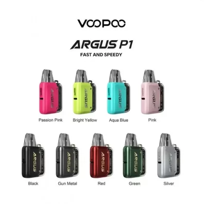 VooPoo Argus P1 - aqua blue, black