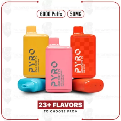 Pyro 6000 Puffs 5% Disposable