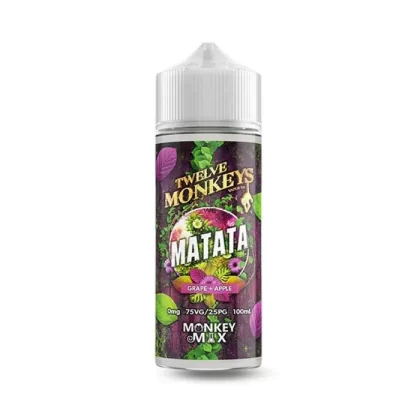 Twelve Monkeys – Matata 100ml Short Fill - Nicotine Strength#0MG