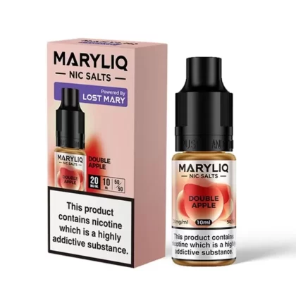 Double Apple Nic Salt E-Liquid by Lost Mary Maryliq (10ml) - 20mg