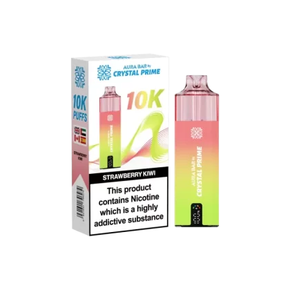Aura Bar 10K Prefilled Pod Kit By Crystal Prime - Berry Blaze