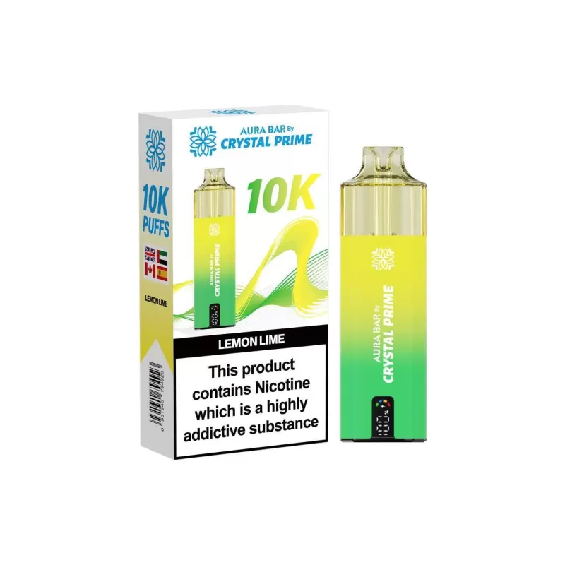 Aura Bar 10K Prefilled Pod Kit By Crystal Prime - Berry Blaze - Image 2